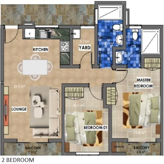 Image of apartments for Sale in Kampala, Uganda